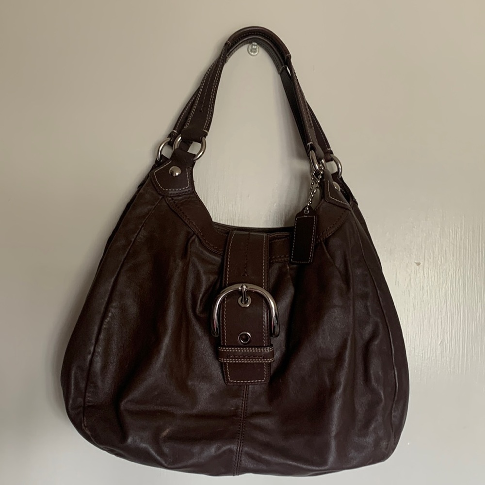 Large Brown Coach Bag